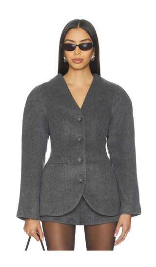 Ada Jacket in Grey | Revolve Clothing (Global)