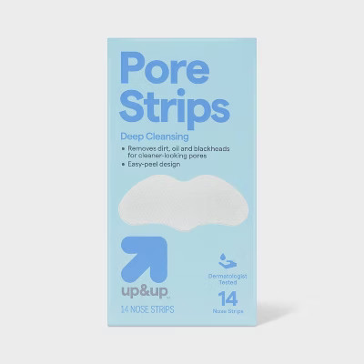 Deep Cleansing Pore Strips - 14ct - up&up™: Paraben-Free, Unscented, Normal Skin | Target