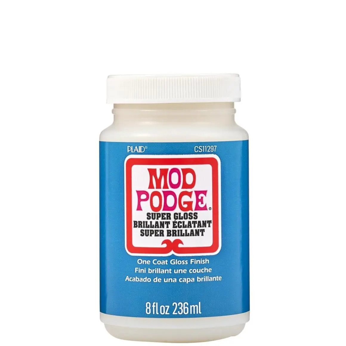 Mod Podge ® Super Gloss, 8 oz. - CS11297  | Plaid Online | Plaid Crafts