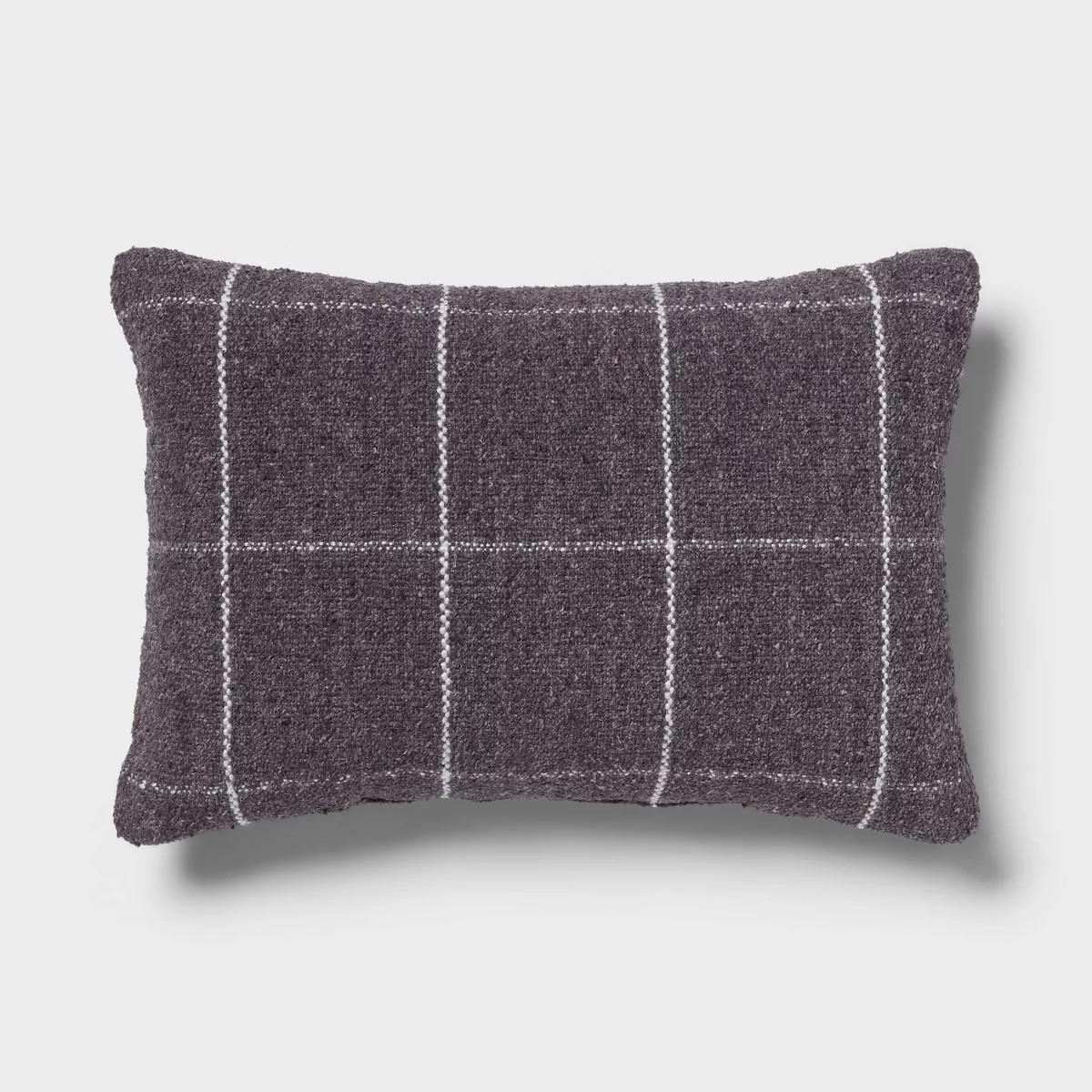Windowpane Woven Decorative Pillow Oblong - Threshold™ | Target