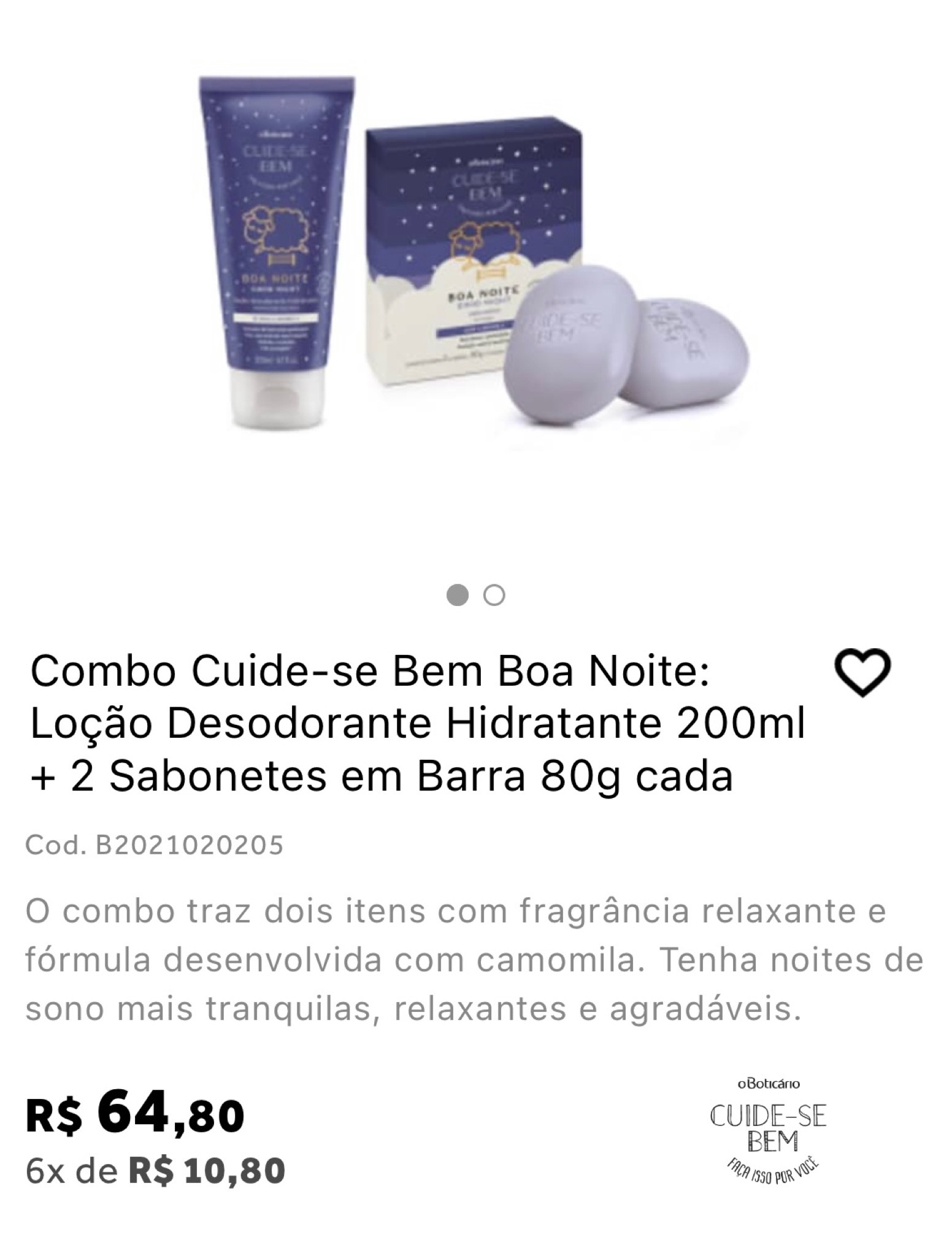 Combo cuide-se bem fragrância boa noite! 

#LTKbrasil #LTKbeauty #LTKfamily