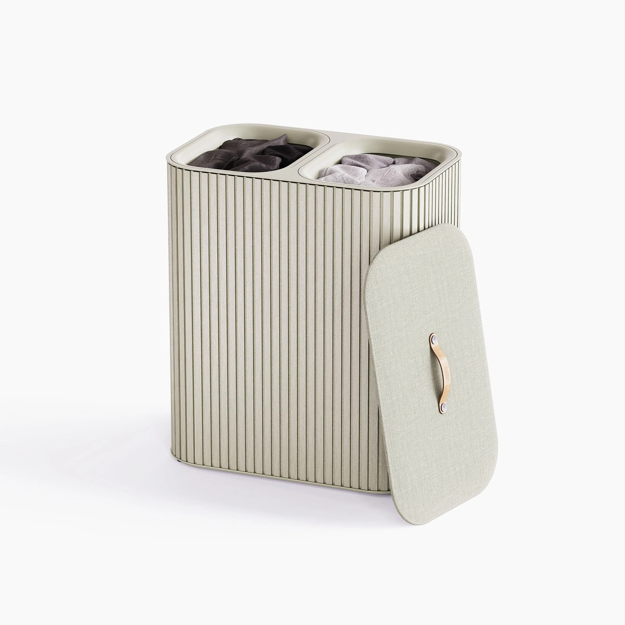 Joseph Joseph Tota Luxe 90-liter Bamboo Laundry Separation Basket | Wayfair North America