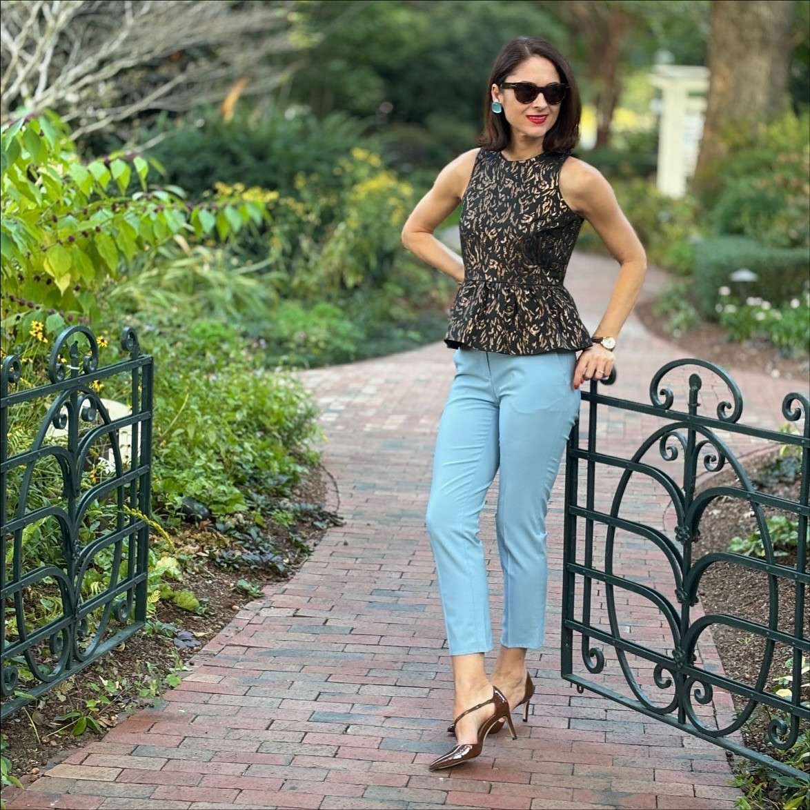Slowly styling rich shades of brown for early fall 🍁🍂

I love my Maxine - the newly launched heels from @inez |AD 
•featuring a pointed toe and asymmetrical strap while remaining as comfortable as all Inez shoes. 
•the color is everything 🤎
•a stunning take on a trending silhouette

Use code caterina15 for 15% off 

Top @tanyataylor 
Earrings @ponojsg - MSY20 for 20% off 
Pants @theory__ 

SHOP all via 🔗 in bio 

#inez #handmadeinspain 
#earlyfall #styleblogger