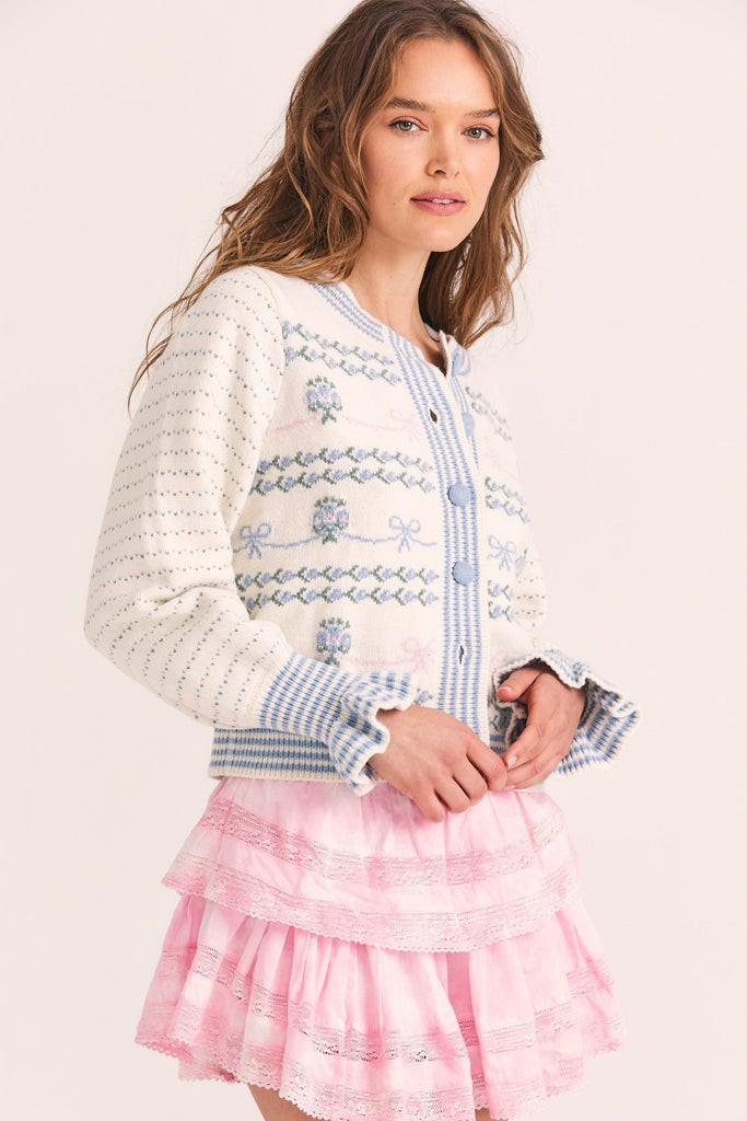 Keoni Cardigan Sweater | LOVESHACKFANCY