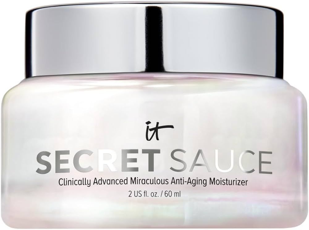 Amazon.com: IT Cosmetics Secret Sauce Anti-Aging Moisturizer - Hydrating & Plumping Facial Cream ... | Amazon (US)