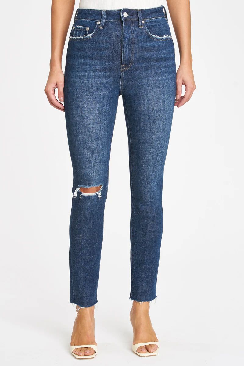 Cara High Rise Vintage Skinny - Essex Distressed | Pistola Denim