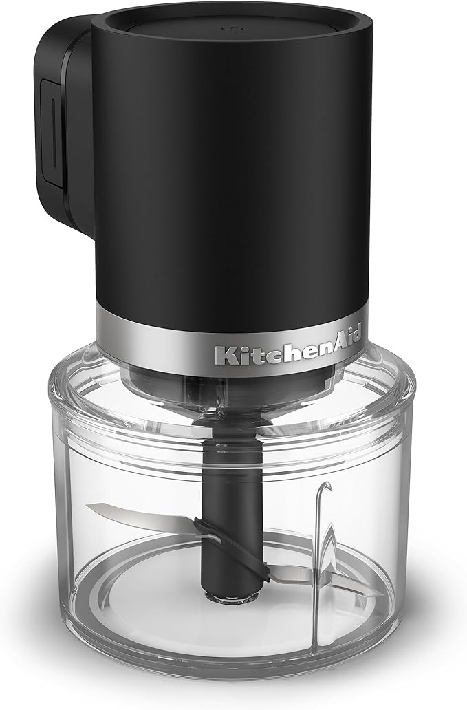 KitchenAid Go Cordless Top Down Chopper - battery included, KTCR351, Black Matte | Amazon (US)