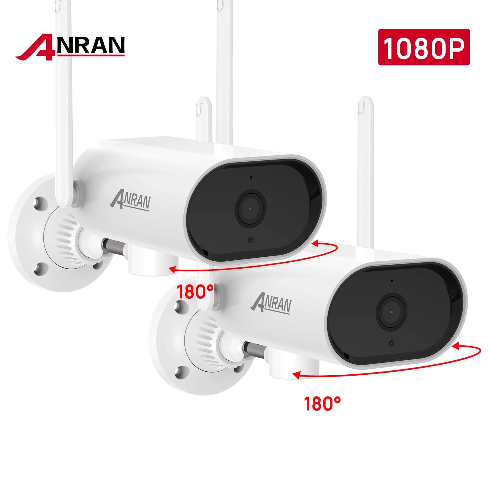 ANRAN Wireless Security Camera Outdoor with 1080 HD Video, WiFi Camera Outdoor and Night Vision f... | Walmart (US)