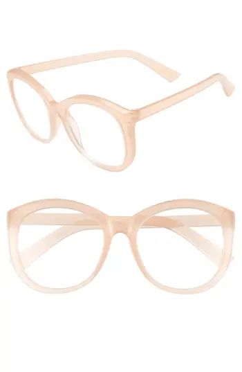 Women's The Bookclub Love In The Time Of A Dollar 55Mm Reading Glasses - | Nordstrom