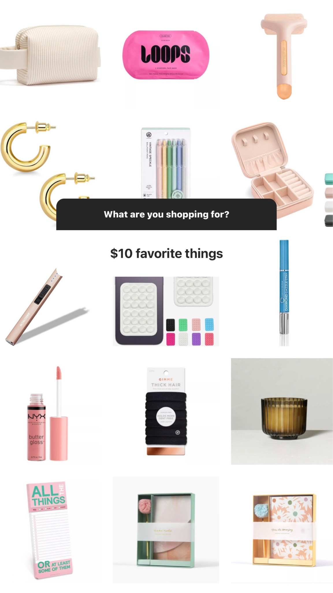 Some of my favorite $10 things for a favorite things party! 

#LTKFind #LTKunder50 #LTKBacktoSchool