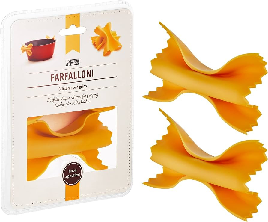 Farfalloni-Shaped Pot Holders | Pot Holders for Kitchen Cookware | Silicone Oven Grips| Fun Kitch... | Amazon (US)