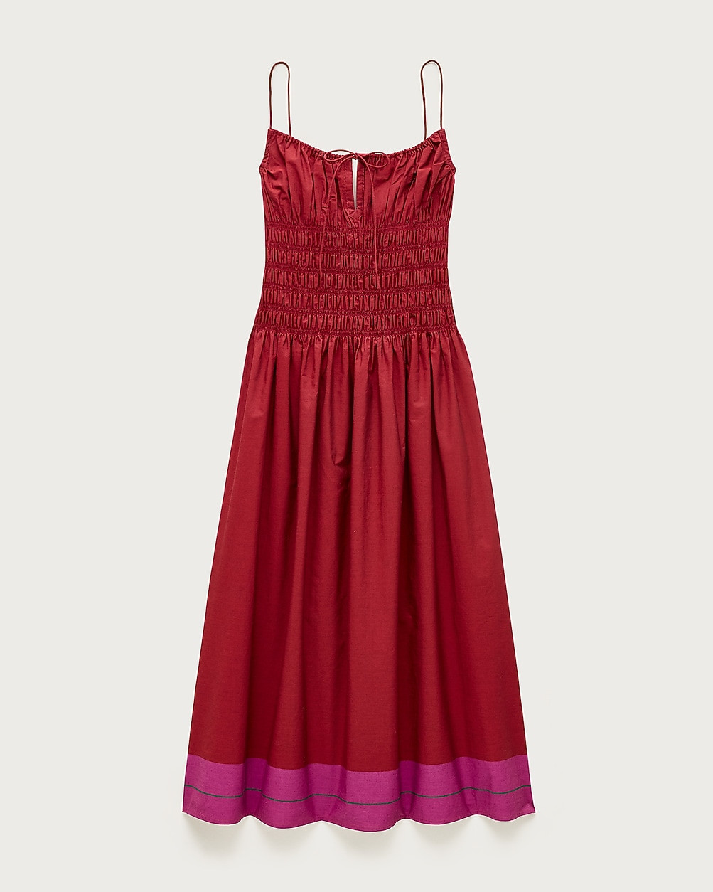 Reverie dress in colorblock cotton poplin | J. Crew US
