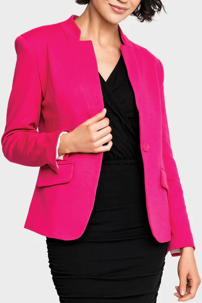 Notch Collar Blazer | Gibson