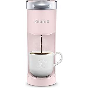 Keurig K-Mini Coffee Maker, Single Serve K-Cup Pod Coffee Brewer, 6 to 12 Oz. Brew Sizes, Dusty Rose | Amazon (US)