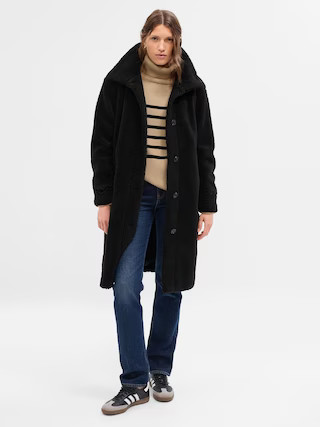 Long Sherpa Coat | Gap (US)