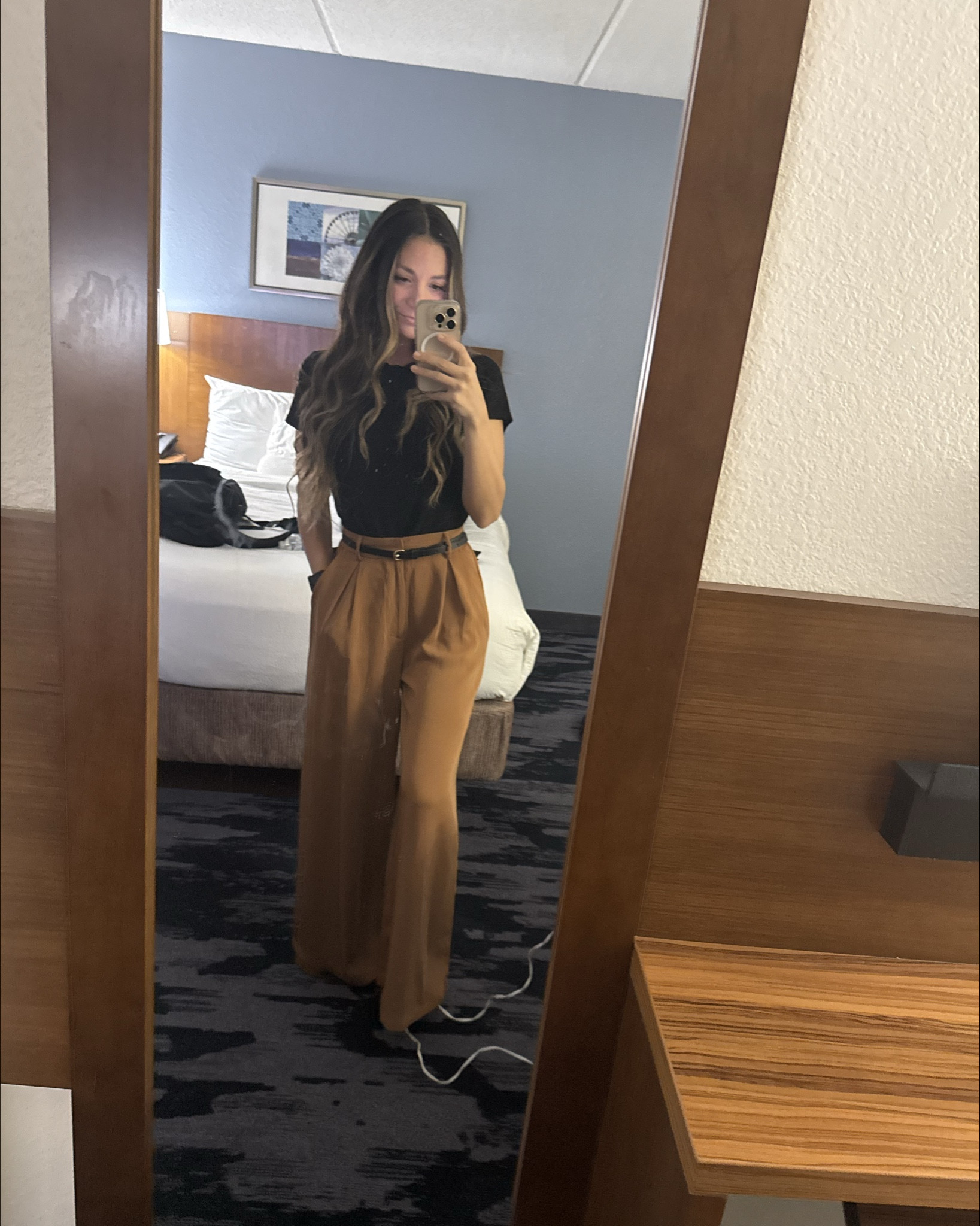 Amazon Workwear Must-Have ✨ These high-waisted wide-leg trousers (Amazon best-seller) instantly elevate your look without sacrificing comfort. I paired mine with a classic black crewneck tee and a slim black belt for that timeless office-to-evening vibe. Add lightweight gold hoops and you're done. 
Tap here to shop directly on Amazon + build your capsule wardrobe with these affordable staples.

#amazonfashion #amazonfinds #amazonstyle #founditonamazon #amazoninfluencer

#businesscasual #workwearstyle #workwearfashion #officeoutfit #poweroutfit

#LTKworkwear #LTKunder50 #LTKchic #LTKstyle #LTKunder100

#LTKSaleAlert #LTKWorkwear #LTKStyleTip