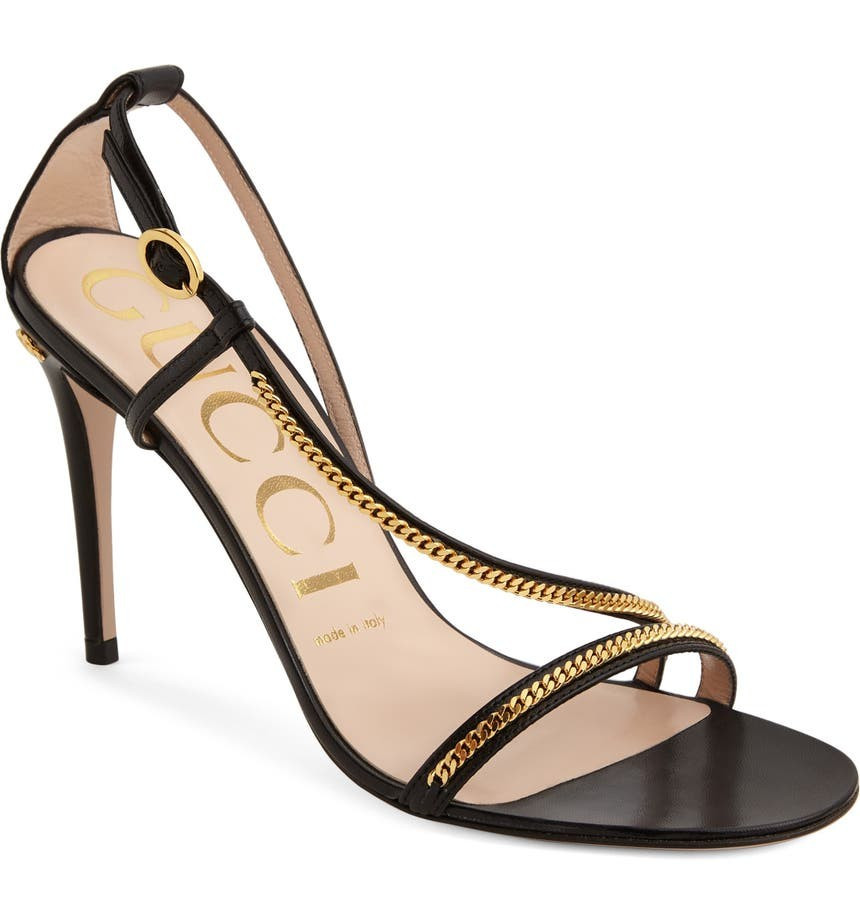 Chain Trim Slingback Sandal | Nordstrom