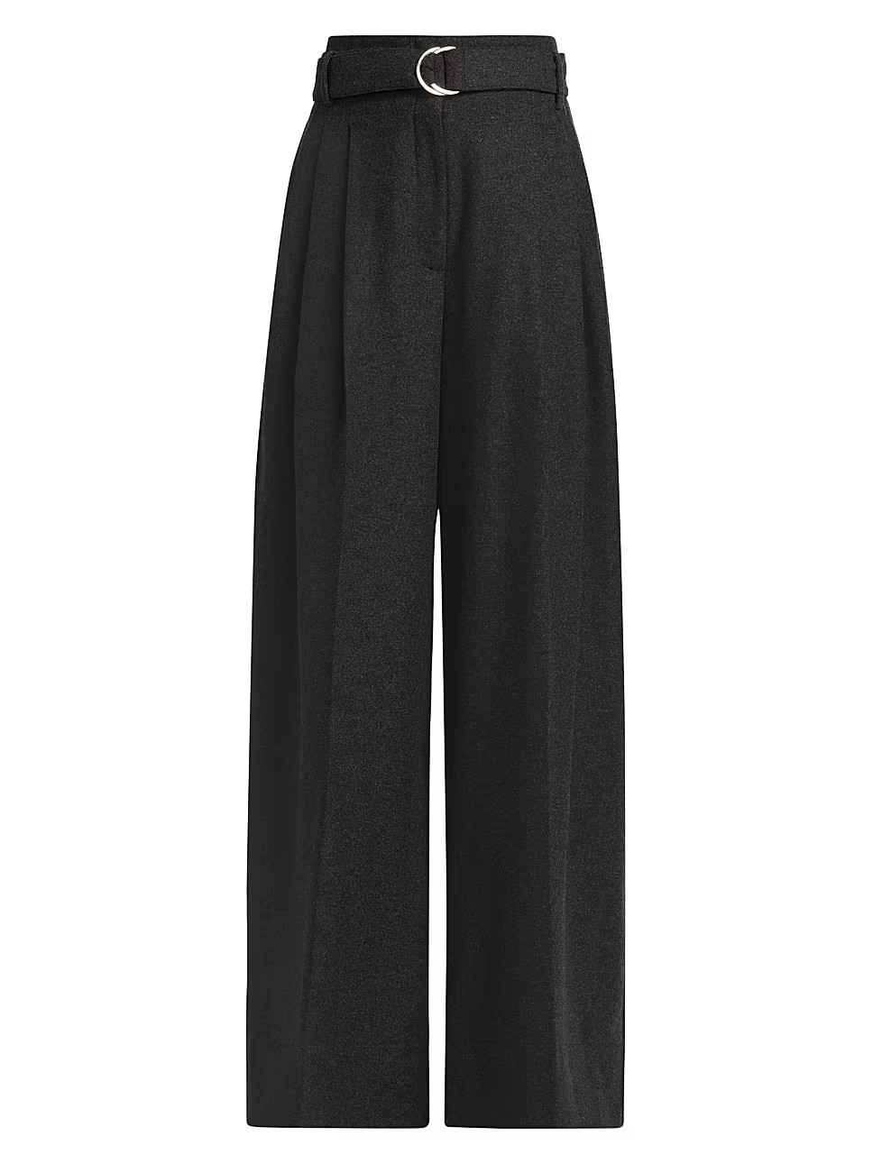 Wool-Blend Pleated Belted Pants | Saks Fifth Avenue