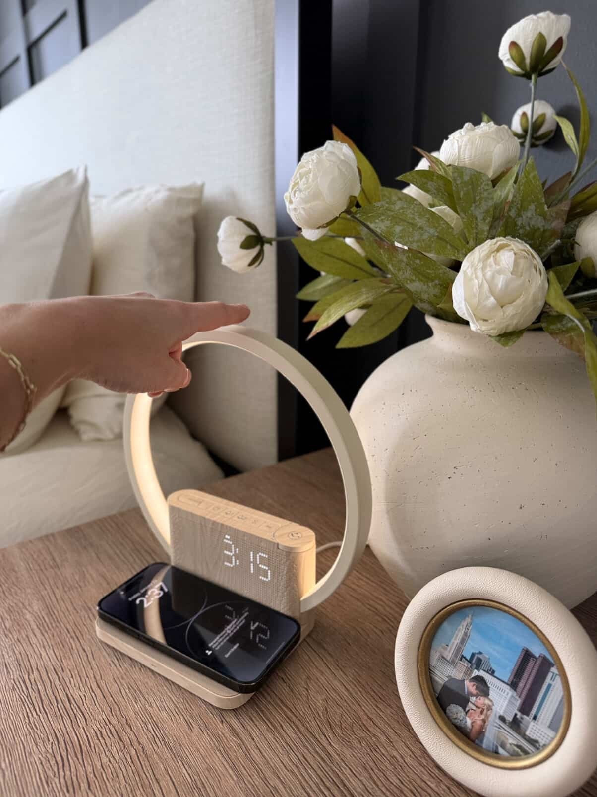 Love my new alarm clock! It works as a sunrise alarm clock and charges my phone as well! 

#LTKHome #LTKdayinmylife #LTKmomlife