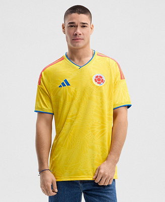 adidasMen's Yellow Colombia National Team FIFA x World Cup 2026 Home Replica Jersey | Macy's