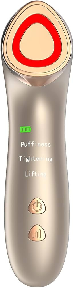 Radio Frequency Skin Tightening Face Machine - Microcurrent Anti-Aging Face Massager Eye De-Puffi... | Amazon (US)