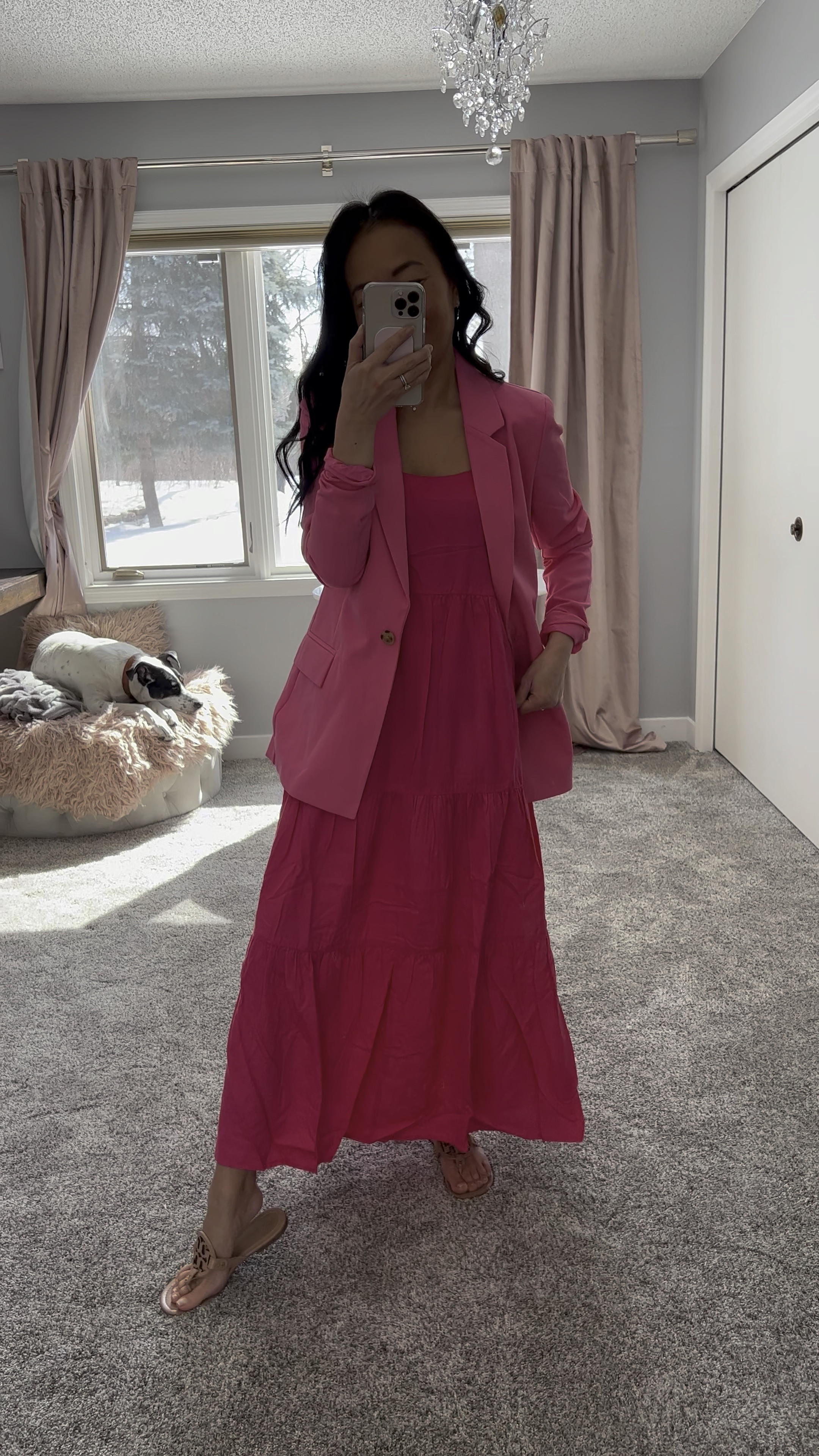 Fun casual blazer outfit for your work outfit! Matches well with this pink maxi dress I'm wearing, too! 


#springoutfit #maxidress #officeoutfit #outfitidea #businesscasual

#LTKFind #LTKstyletip #LTKworkwear