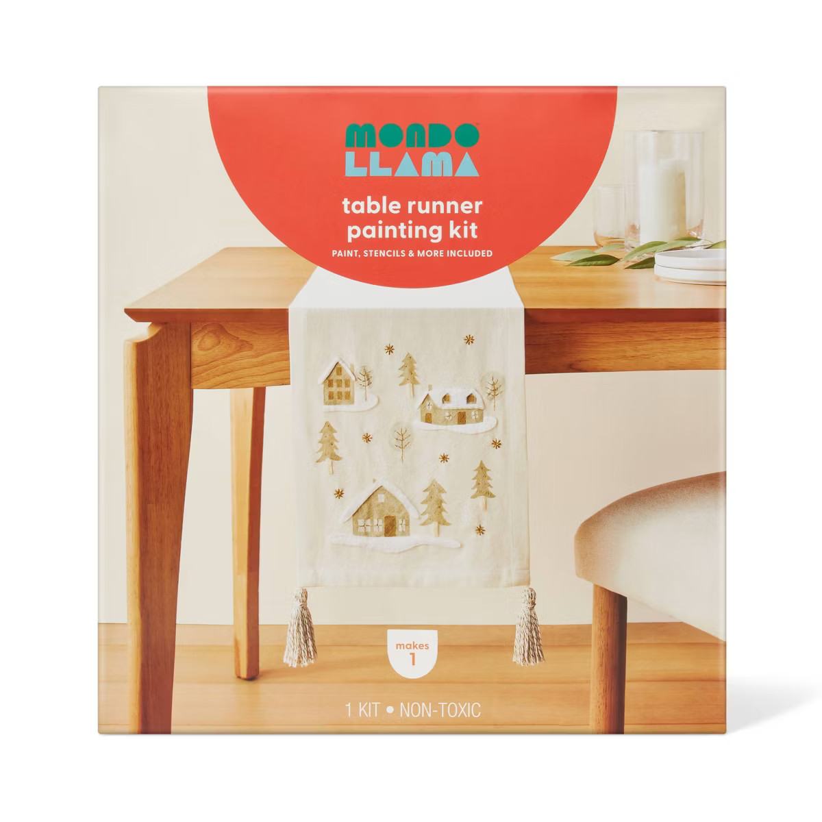 Christmas Craft Winter Scape Table Runner Kit - Mondo Llama™ | Target