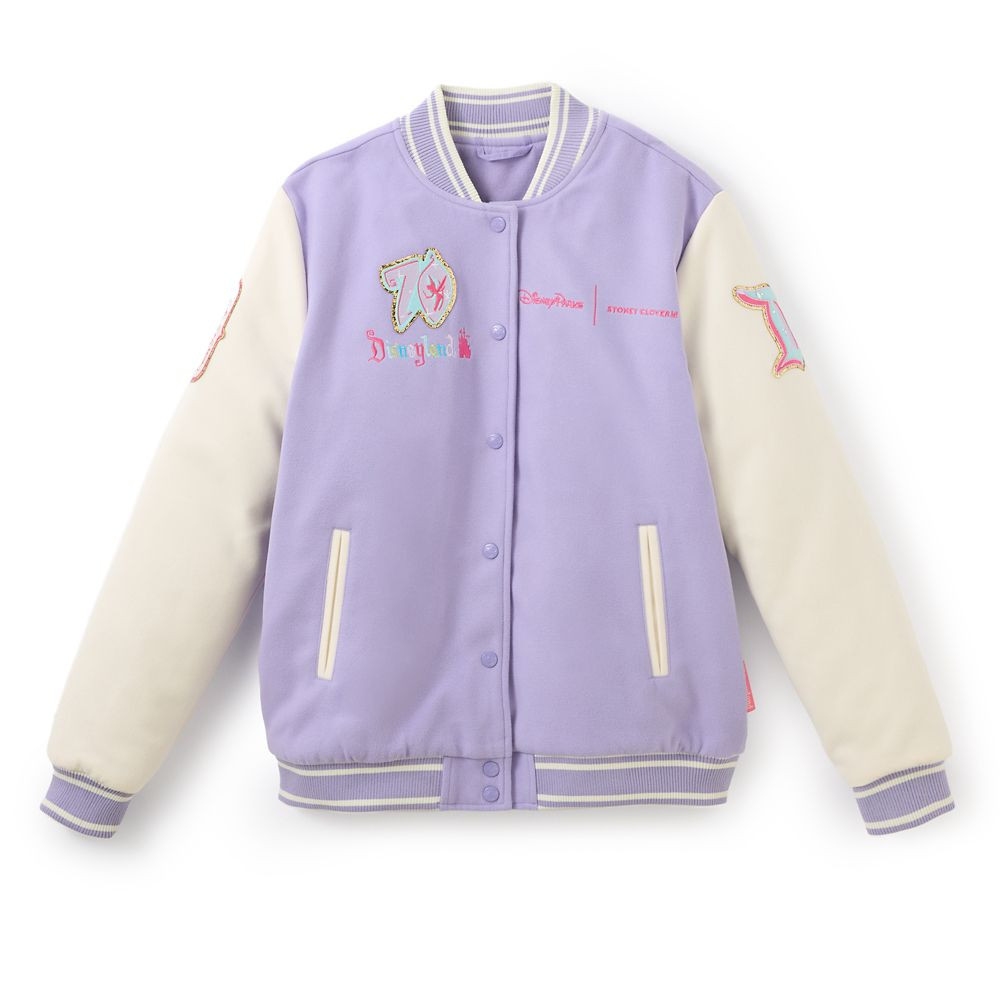 Tinker Bell Varsity Jacket for Adults by Stoney Clove Lane – Disneyland 70th Anniversary | Disney Store