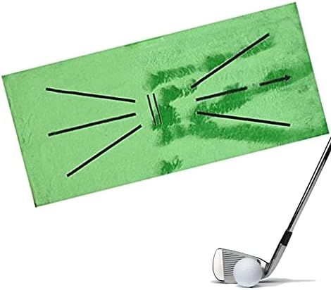 JISON21 Golf Training Mat Swing Detection Batting, Golf Practice Training Aid, Portable Golf Impact  | Amazon (US)