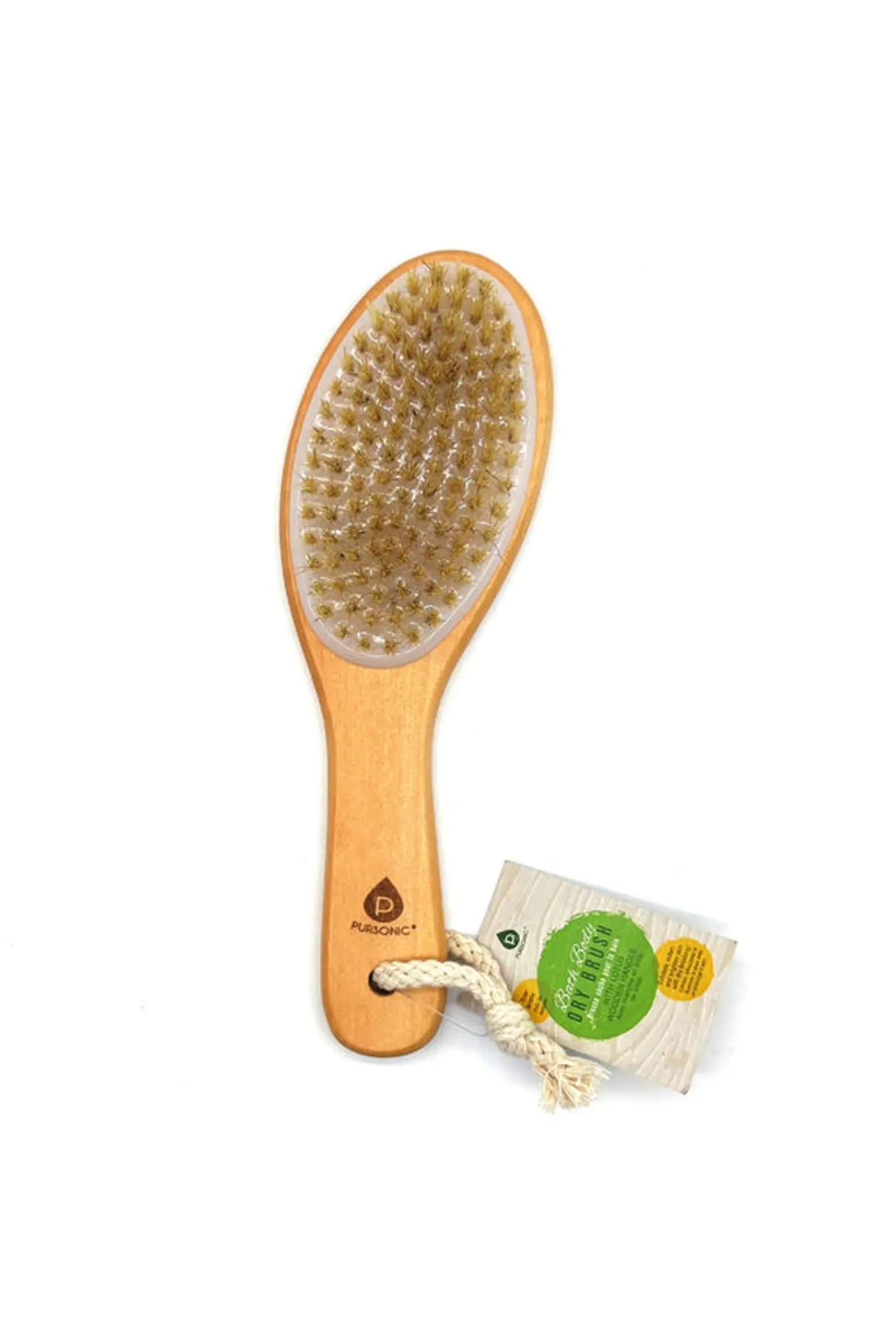 PURSONIC Bath Body Brush With Lotus Wooden Handle | Nordstrom | Nordstrom