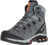 Salomon Women's Quest 4D 3 GTX W Backpacking, Lead/Stormy Weather/Bird of Paradise, 11 | Amazon (US)