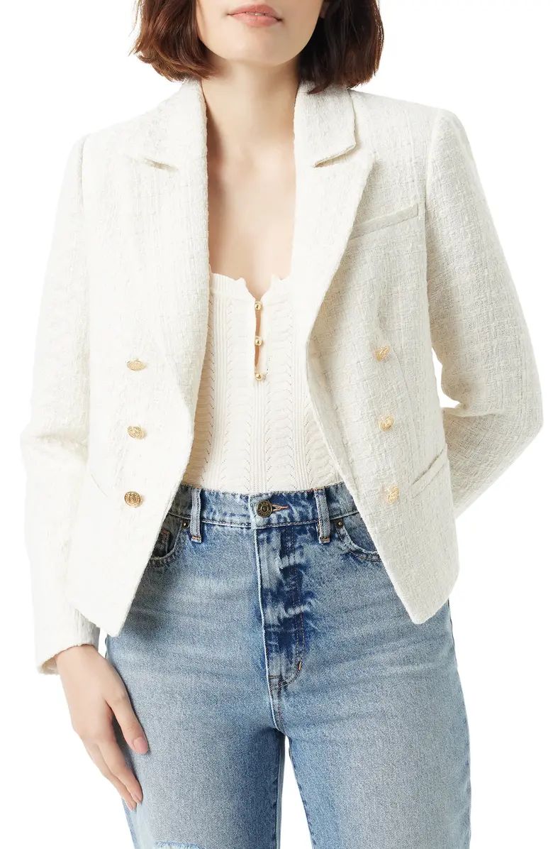 Cheryl Open Front Crop Blazer | Nordstrom