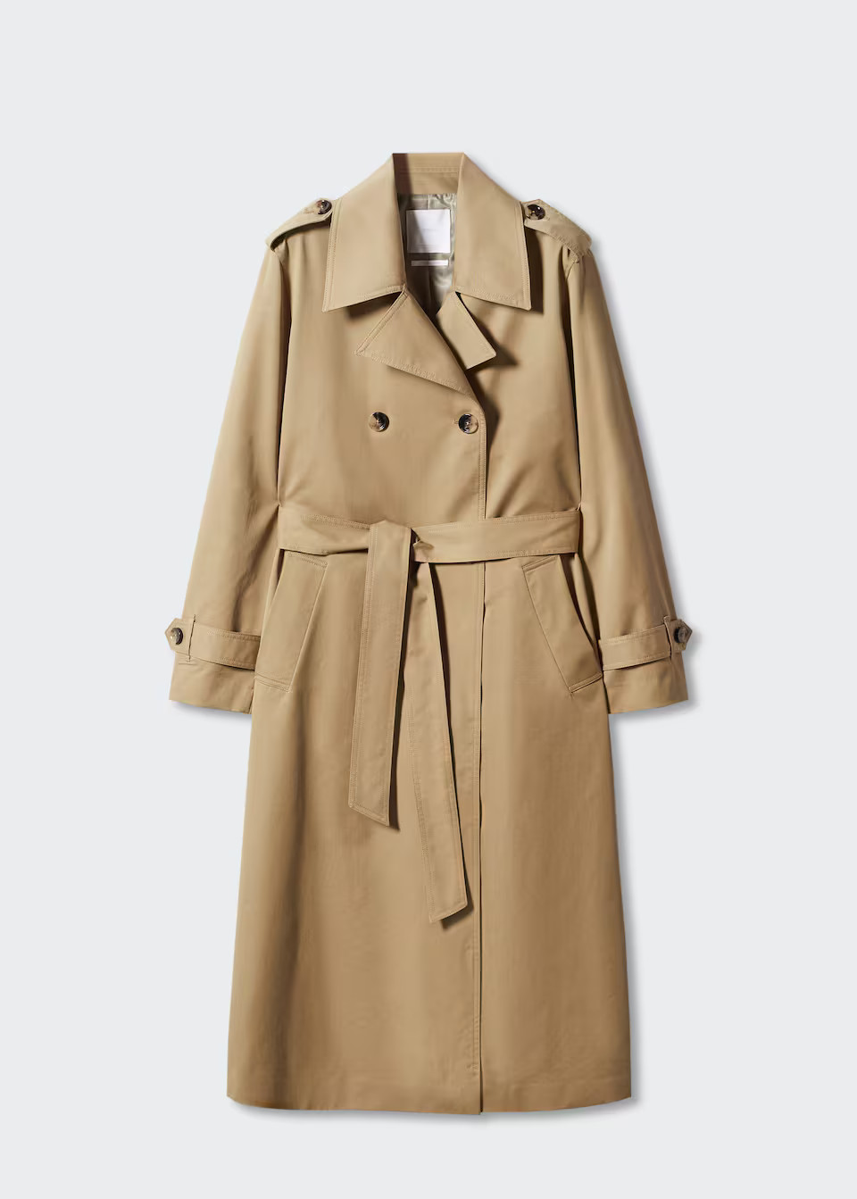 Double-button trench coat -  Women | Mango USA | MANGO (US)
