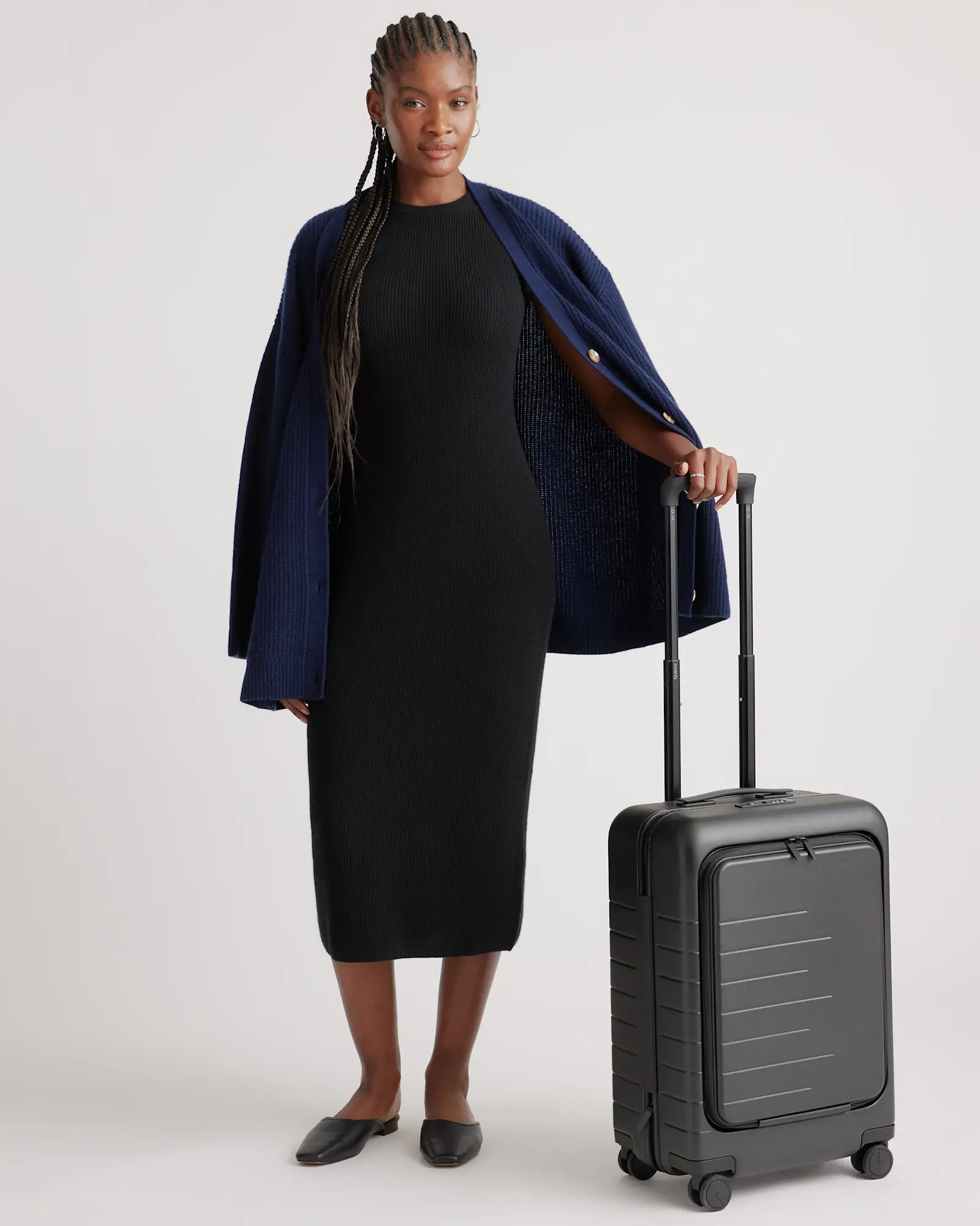 Front Pocket Carry-On Suitcase | Quince