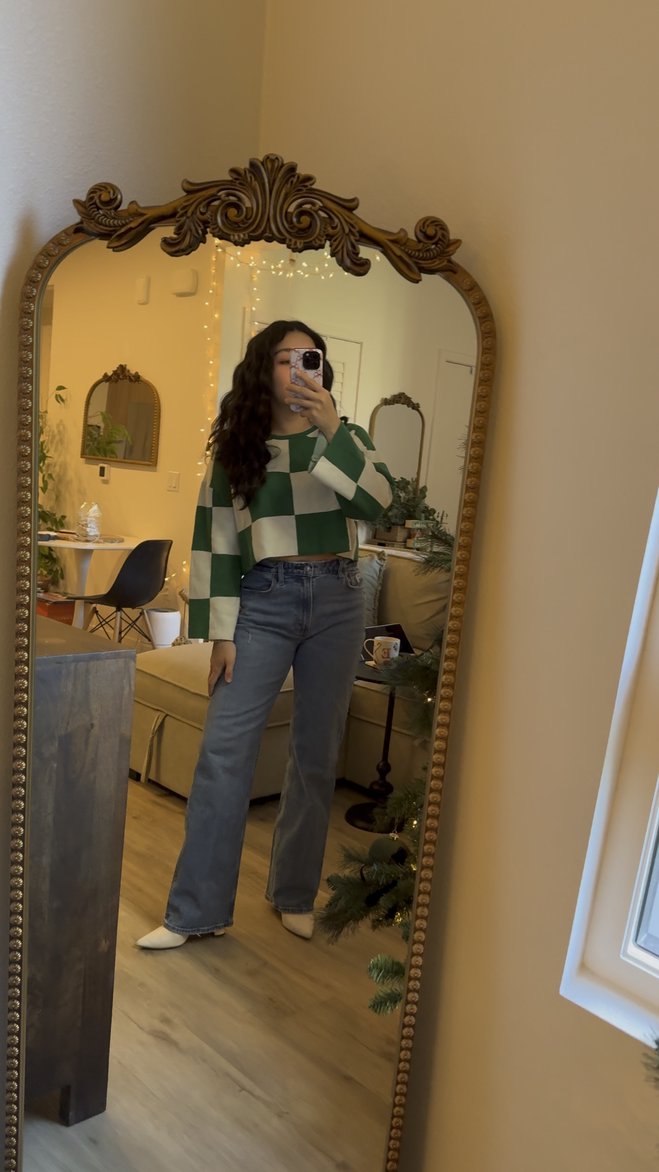 Winter Checkered Sweater🏁💚🤍

#LTKSeasonal #LTKGiftGuide #LTKStyleTip