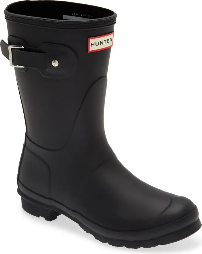 Hunter Original Short Waterproof Rain Boot (Women) | Nordstrom | Nordstrom