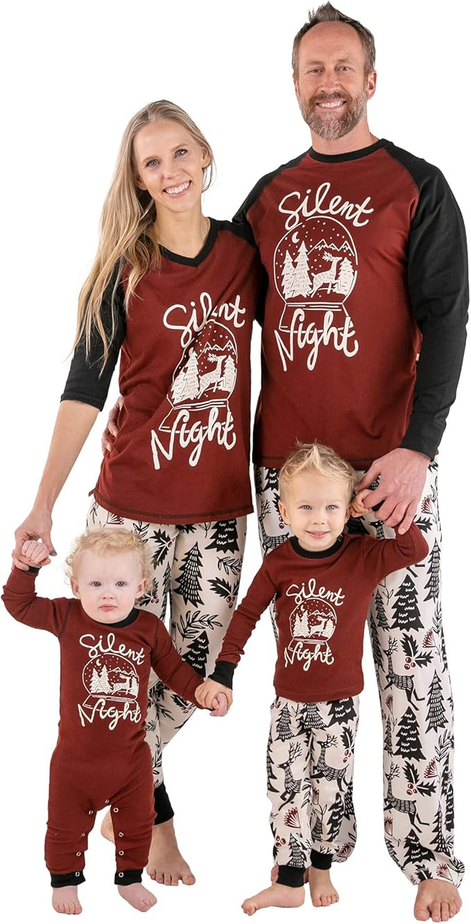 Lazy One Matching Christmas Pajamas for Family, Cute Matching Christmas PJs for Family, Adults, T... | Amazon (US)