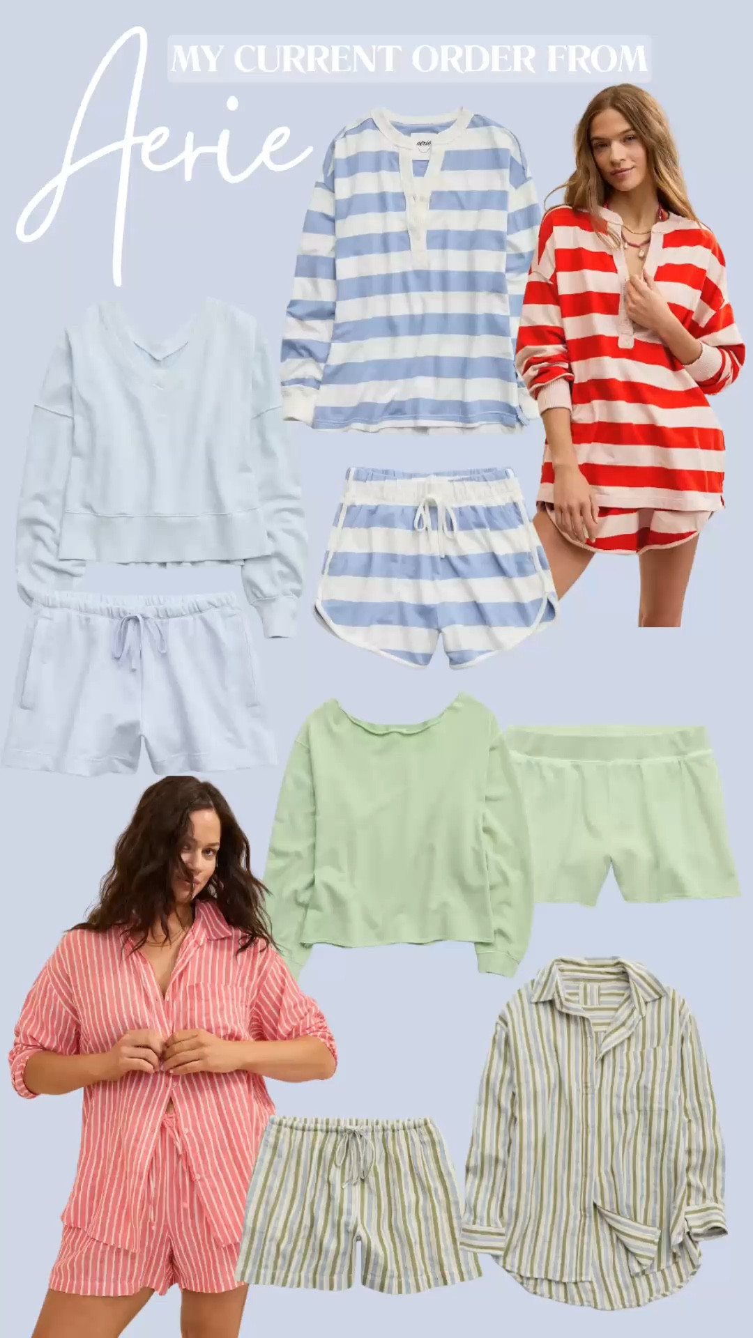 AERIE SALE! Shop new arrivals 20% off! Freshen up your Spring wardrobe with the cutest sets! 🌊💛

#LTKTravel #LTKmomlife #LTKootd