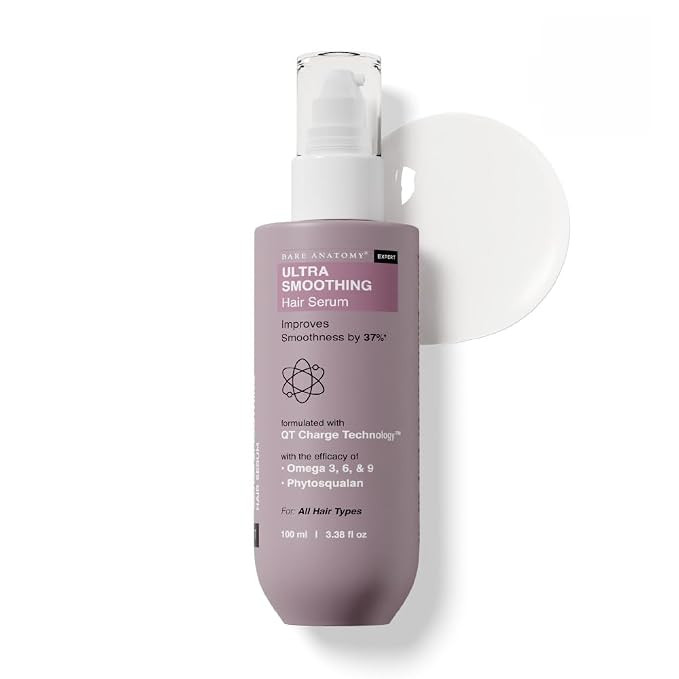 Bare Anatomy Ultra Smoothing Hair Serum Powered By Carbohydrate Complex & Niacinamide | Serum for... | Amazon (US)