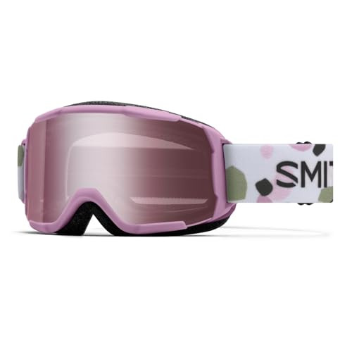 Smith Daredevil Snow Goggles – Youth Ski & Snowboarding Goggles with Carbonic-X Lens, Ventilation, Anti-Fog Performance & 100% UV Protection– for Boys & Girls – Proper Pink Paint Brush, Ignitor Mirror | Amazon (US)