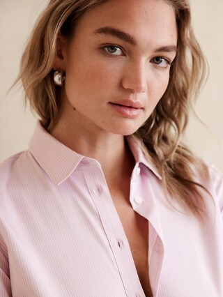 Tailored Easy-Care Shirt | Banana Republic Factory