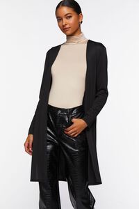 Open-Front Longline Cardigan Sweater | Forever 21 (US)