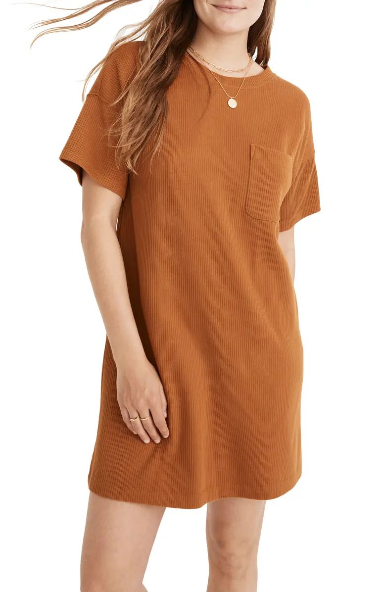 Rib T-Shirt Dress | Nordstrom