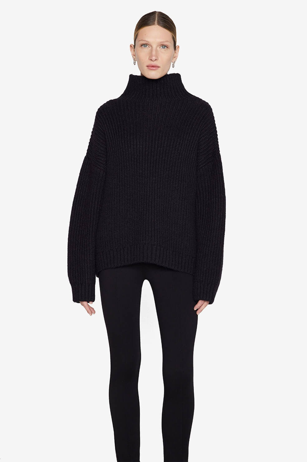 ANINE BING Sydney Sweater in Black | Anine Bing