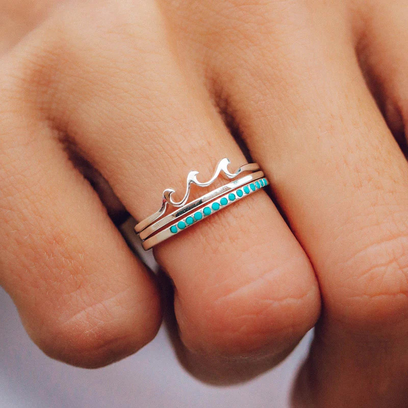 Wave Stack Set | Pura Vida Bracelets