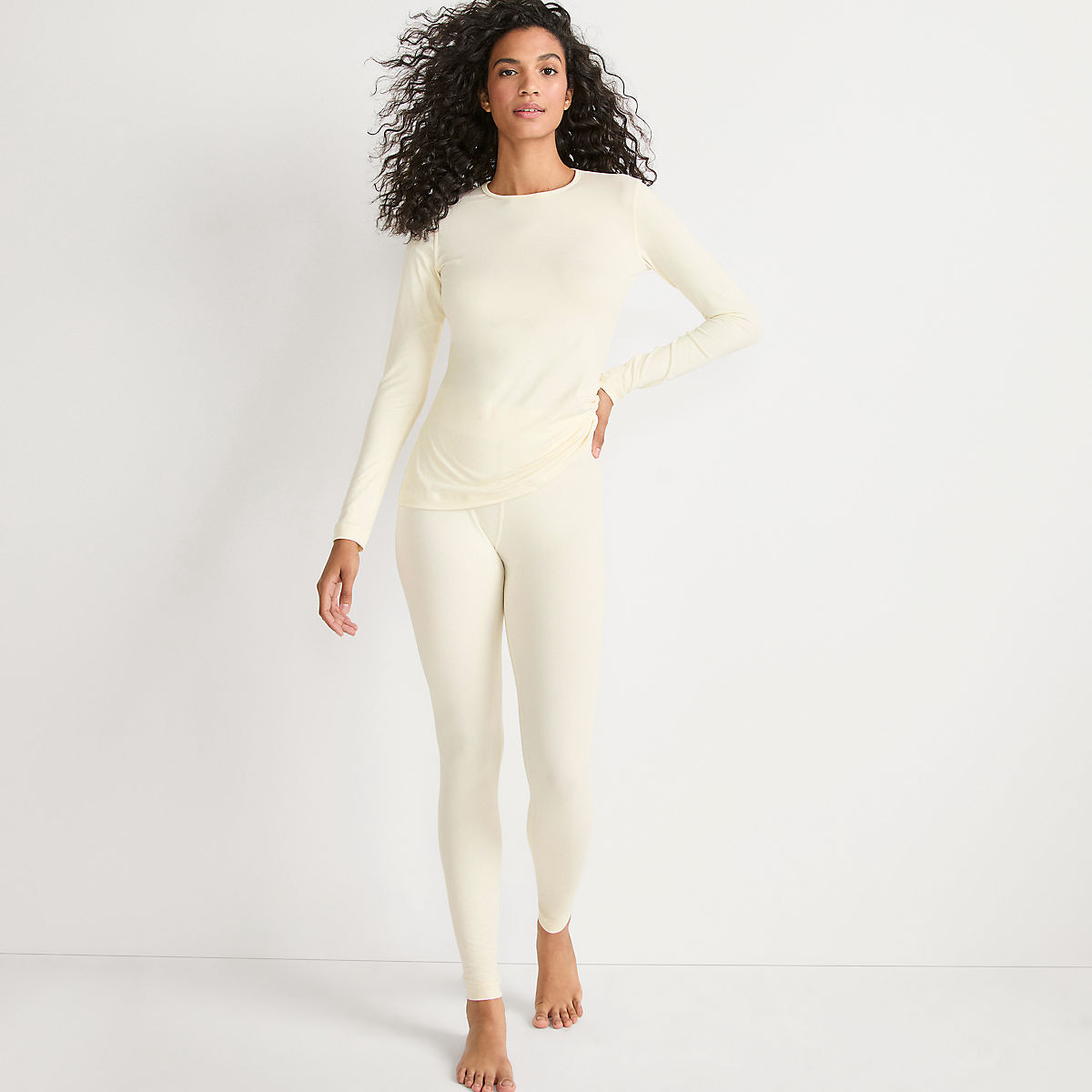 Women's Baselayer Cozy Thermaskin Pants | Lands' End (US)