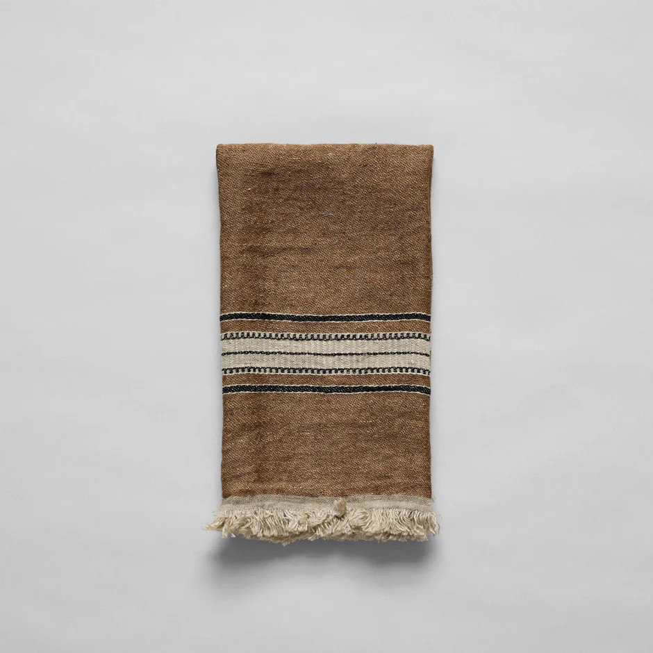 Bruges Belgian Linen Towel | Kitchen and Guest Bath Linens | Bloomist, Inc