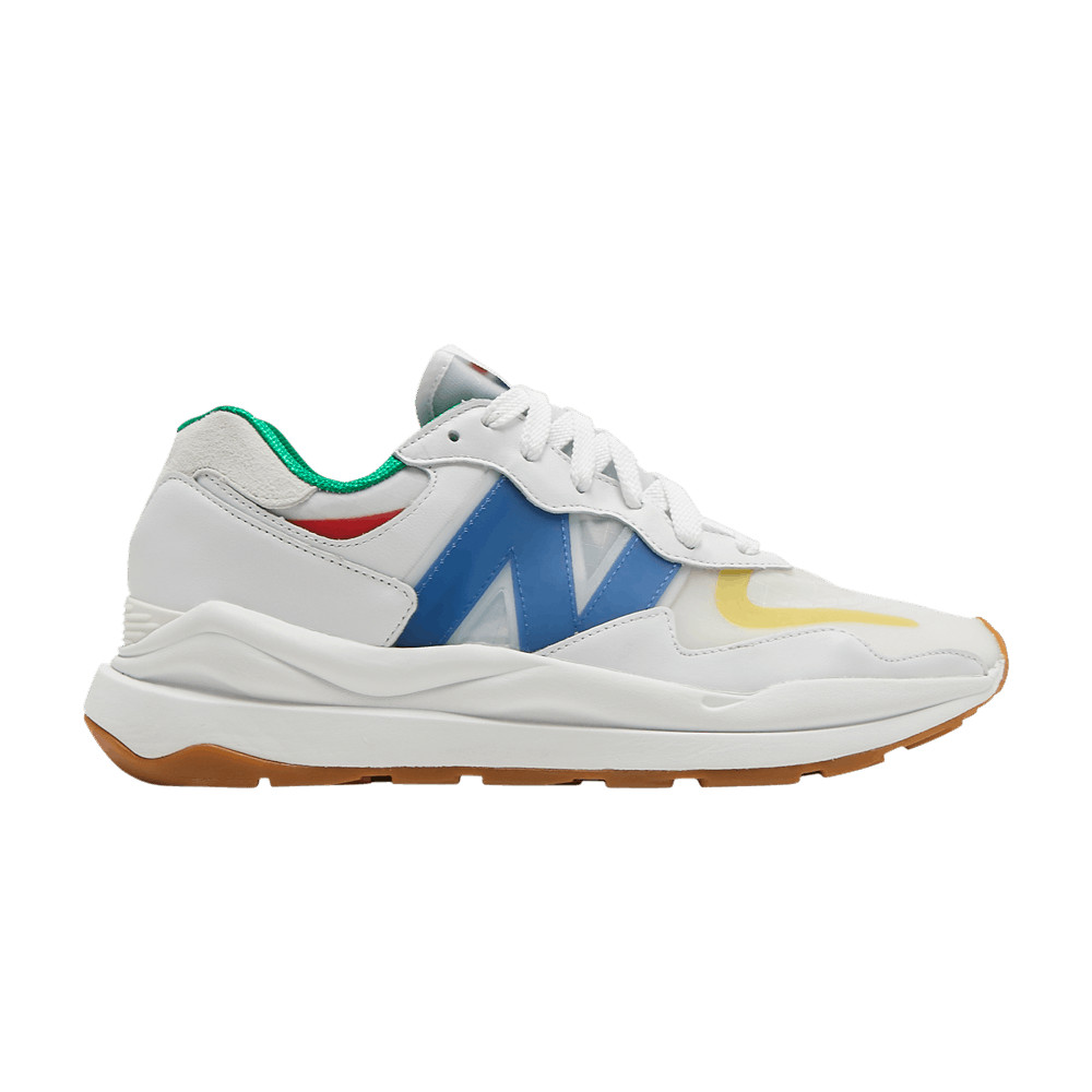 New Balance STAUD x 57/40 'White Blue Quartz' Sneakers | GOAT