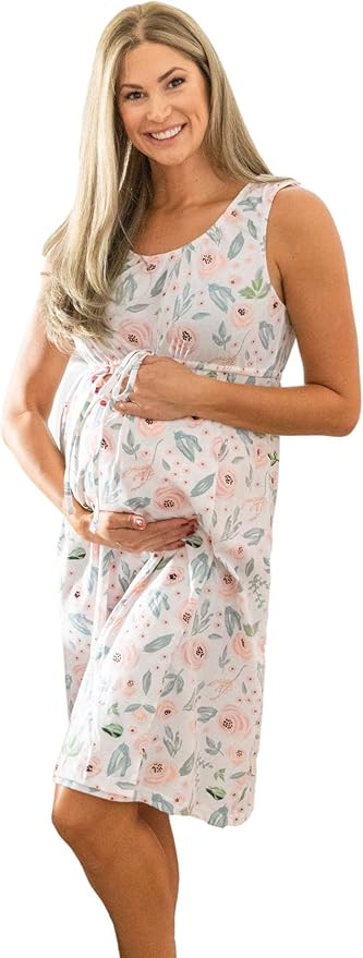 3 in 1 Labor / Delivery / Nursing Hospital Gown Baby Be Mine Maternity,, Hospital Bag Must Have | Amazon (US)
