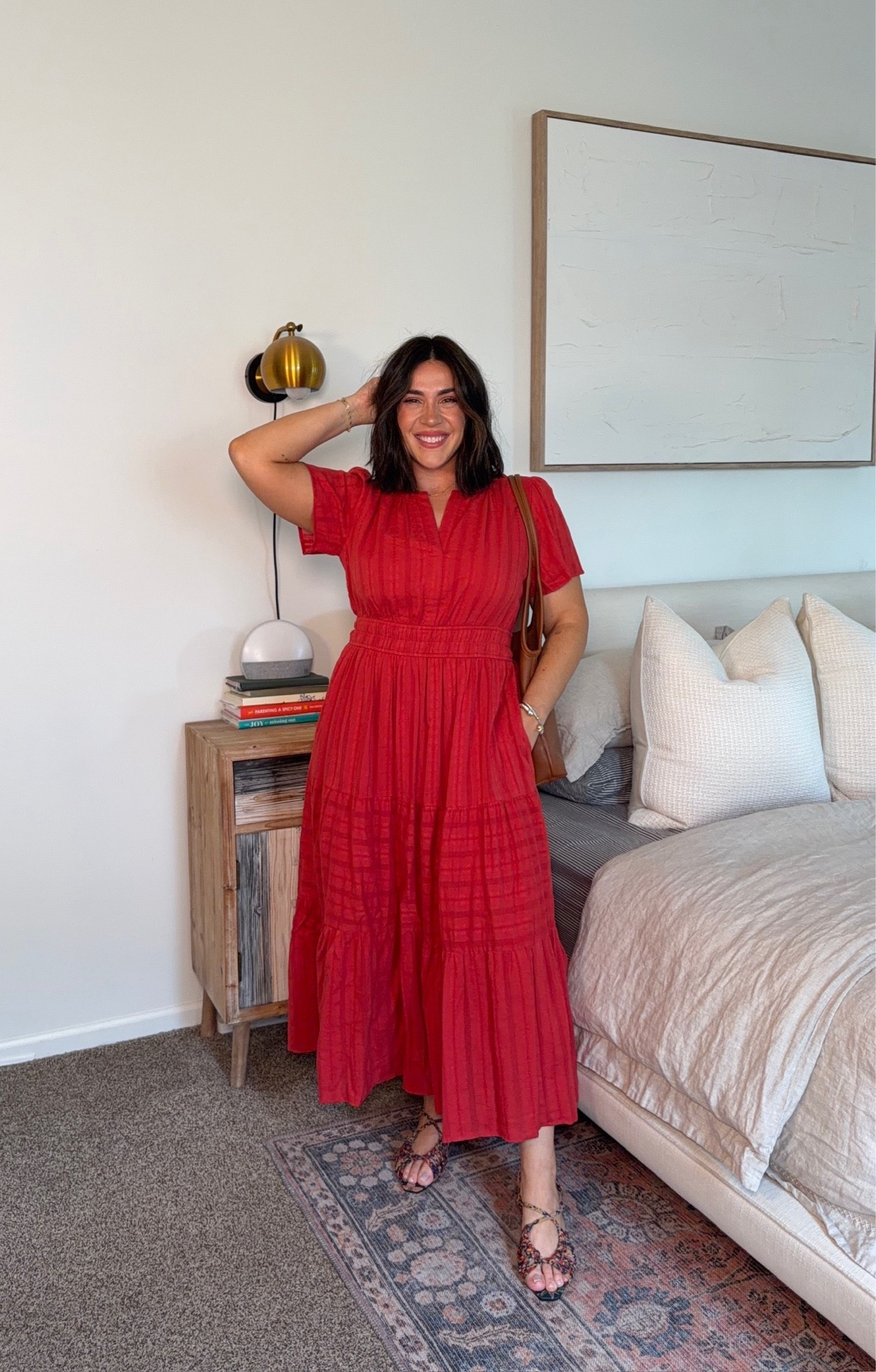 The best spring dress from amazon!! Incredible quality it feels like Madewell or anthro for a fraction of the price. 

Size L

#LTKootd #LTKSeasonal #LTKMidsize